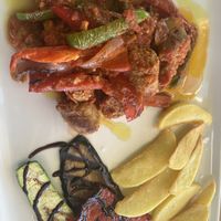 This was good. Great to have vegan meat and some protein on offer   at V+ S Corner in Kefalonia