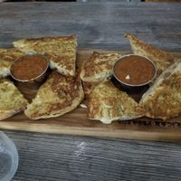 Garlic cheese bread at Fox & Fig in Savannah