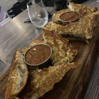 Vegan cheese bread :) at Fox & Fig in Savannah