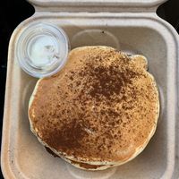 Gunslinger pancakes   at Fox & Fig in Savannah