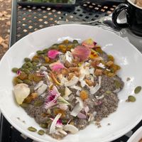 Chia porridge  at Fox & Fig in Savannah