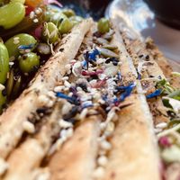 Gorgeous presentation of the Picnic 💜   at Fox & Fig in Savannah