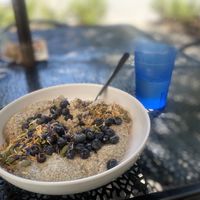 Chia seed pudding   at Fox & Fig in Savannah