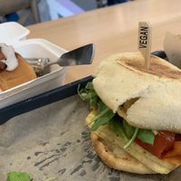 Tasty little sandwich  at Fox & Fig in Savannah