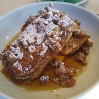 Banana bread french toast at Fox & Fig in Savannah