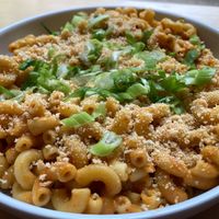Chipotle Mac and cheese at Fox & Fig in Savannah