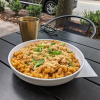Chipotle Mac and cheese at Fox & Fig in Savannah