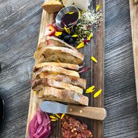 Vegan cheese board at Fox & Fig in Savannah