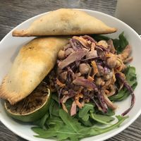 Empanadas at Fox & Fig in Savannah