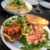 Tempeh sandwich  at Fox & Fig in Savannah