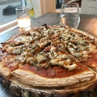 Amazing food, beautiful setting ❤️ at Fox & Fig in Savannah