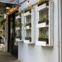 Outside at Fox & Fig in Savannah