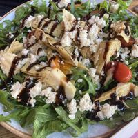 Siciliano salad  at Chateau Shual in Tel Aviv