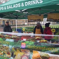 Stall at Rainforest Creations - Market Stall in South West London