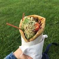 Wrap at Rainforest Creations - Market Stall in South West London