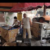 Stand de vente  at Socca - Food Truck in Antibes