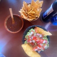 The delicious guacamole  at Tacos Revolucion in Puerto Vallarta
