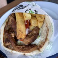 Doner gyros  at What The Pitta in North West London