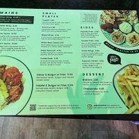 Menu  at What The Pitta in North West London