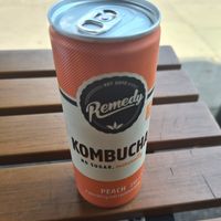 Kombucha Peach at What The Pitta in North West London