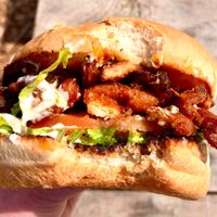 Buffalo ranch chickun sandwich at Murray Hillbilly in Jacksonville