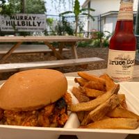 Spicy Chickun Fry and Fries at Murray Hillbilly in Jacksonville