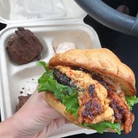 Get Er Done with hush puppy   at Murray Hillbilly in Jacksonville