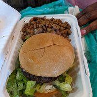 Smokestacker with chicken fries at Murray Hillbilly in Jacksonville