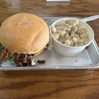 The bubba with Mac and cheese  at Murray Hillbilly in Jacksonville