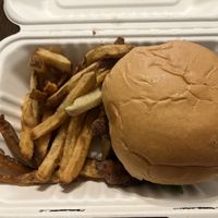 Vegan chicken sandwich  at Murray Hillbilly in Jacksonville