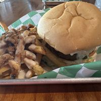 O.M.G. Amazing!!!! DoubleStakk Bacun’ater and Muenster Cheeze Fries. Will be returning again!  at Murray Hillbilly in Jacksonville