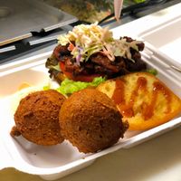 The Bubba with Hush Puppies at Murray Hillbilly in Jacksonville