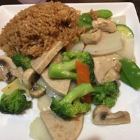 moo goo kwanchik at Asian Wind in Lexington