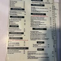 Menu February  at Aleena - Food Stall in Koh Lanta
