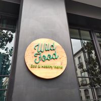 Sign at Wild Food in Granada