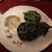 Berenjena con quinoa  at Wild Food in Granada