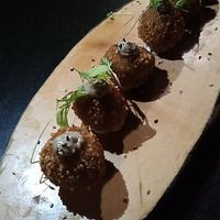 Croquetas de setas at Wild Food in Granada