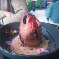 Huevo de dragón #Veganuary at Wild Food in Granada