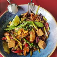 Pad thai at Wild Food in Granada