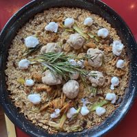 Risotto  at Wild Food in Granada