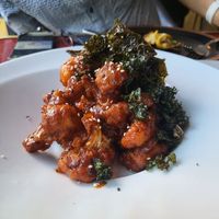 Korean fried cauliflower at Wild Food in Granada