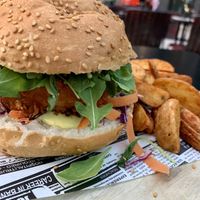 “Chicken burger"  at Wild Food in Granada