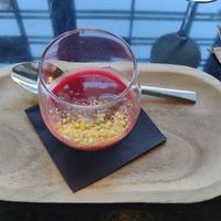 A starter offered by the restaurant at Wild Food in Granada