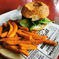 Wild burger at Wild Food in Granada