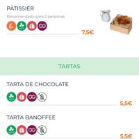 Postres at Wild Food in Granada