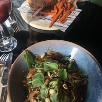 Pad Thai & Burger  at Wild Food in Granada