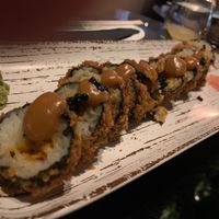 Fried sushi at Wild Food in Granada