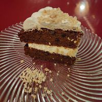 Tarta de zanahoria at Wild Food in Granada