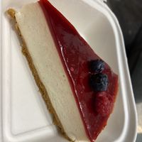 NY cheesecake was 10/10  at Wild Food in Granada