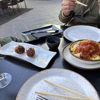 Patatas bravas & croquettes  at Wild Food in Granada